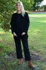 Quinn Knitted Cardigan Black