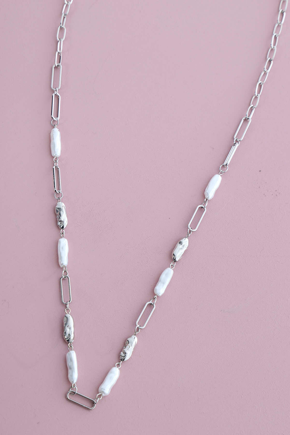 Janelle Necklace Silver