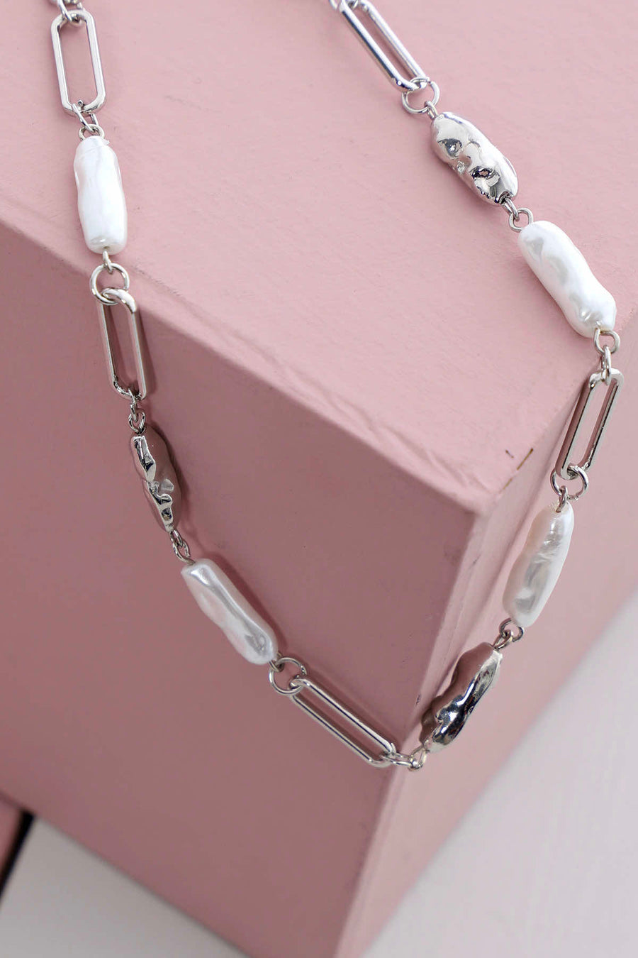 Janelle Necklace Silver