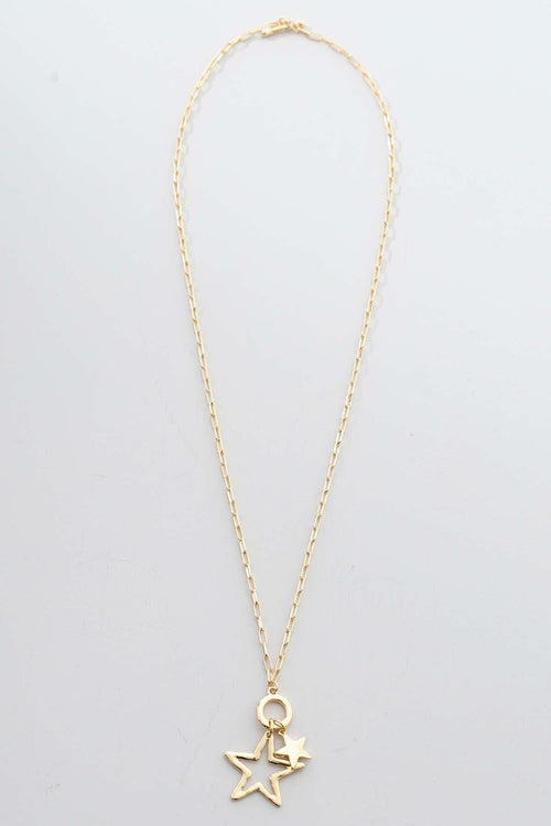 Rayna Necklace Gold - Image 3