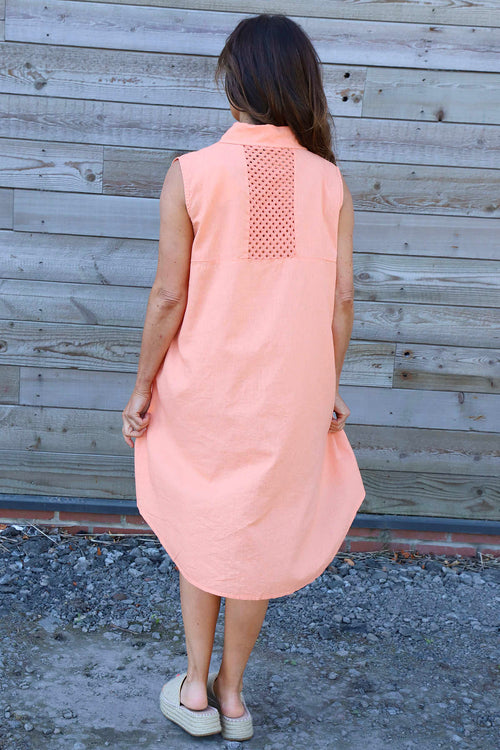 Made In Italy Solaine Sleeveless Linen Dress | Kit and Kaboodal Made In Italy Solaine Sleeveless Linen Dress | Kit and Kaboodal