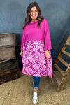 Iris Cotton Tunic Berry