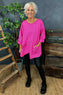 Sanda Cotton Top Fuchsia