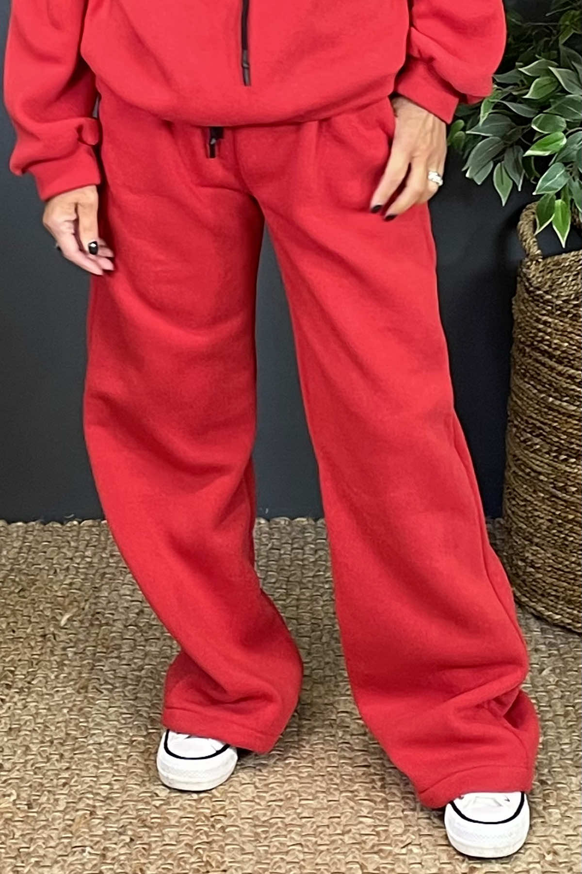 Alexis Sweat Pants Red