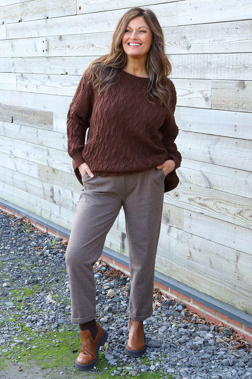 Morag Trousers Cocoa - Image 4