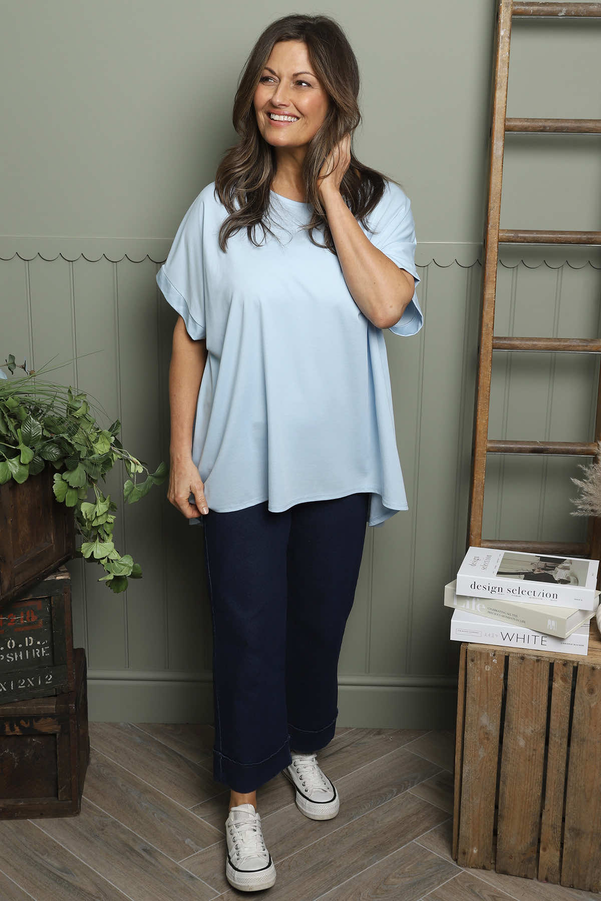 Patti Top Light Blue
