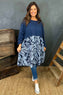 Iris Cotton Tunic Navy