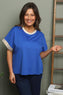 Delma Top Cobalt