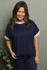Delma Top Navy