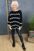 Aurelia Knitted Jumper Black