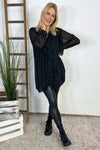 Dorota Shirt Tunic Black