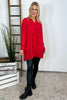 Dorota Shirt Tunic Red