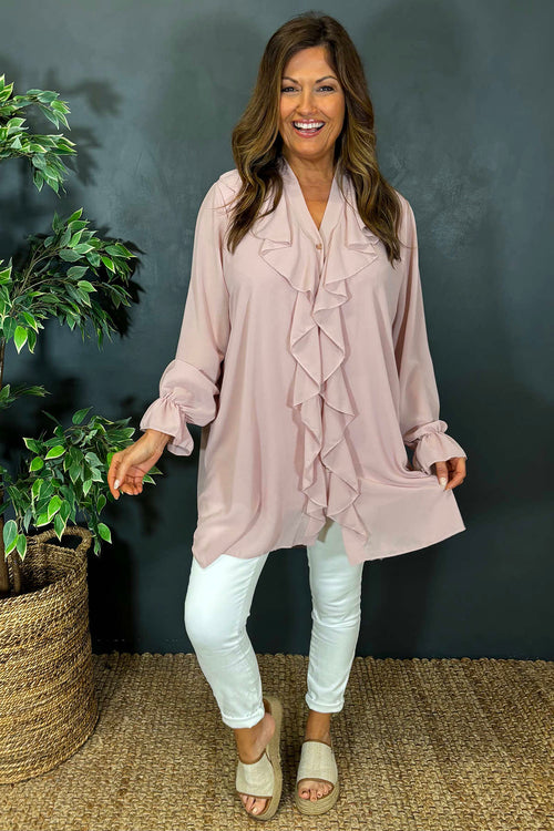 Dorota Shirt Tunic Pink