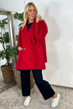 Regan Jacket Red Red - Regan Jacket Red