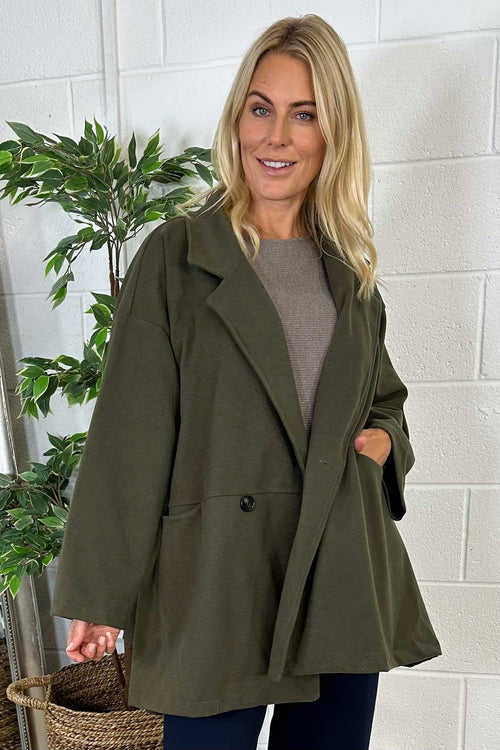 Regan Jacket Khaki - Image 3