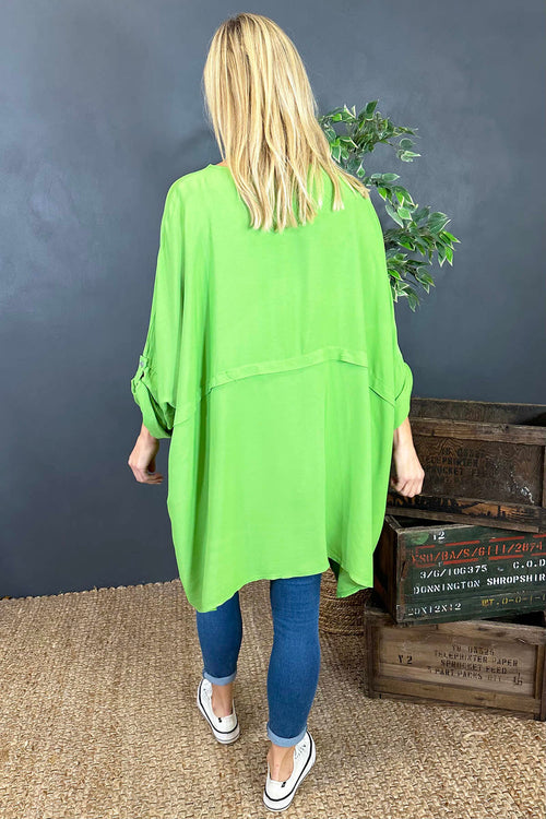 Angelica Oversized Top Green - Image 4