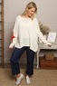 Alfano Cotton Star Knit Jumper Stone