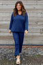 Briony Cotton Top Navy