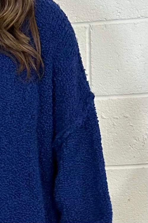 Prue Seam Detail Jumper Royal Blue - Image 3