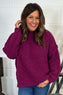 Prue Seam Detail Jumper Berry