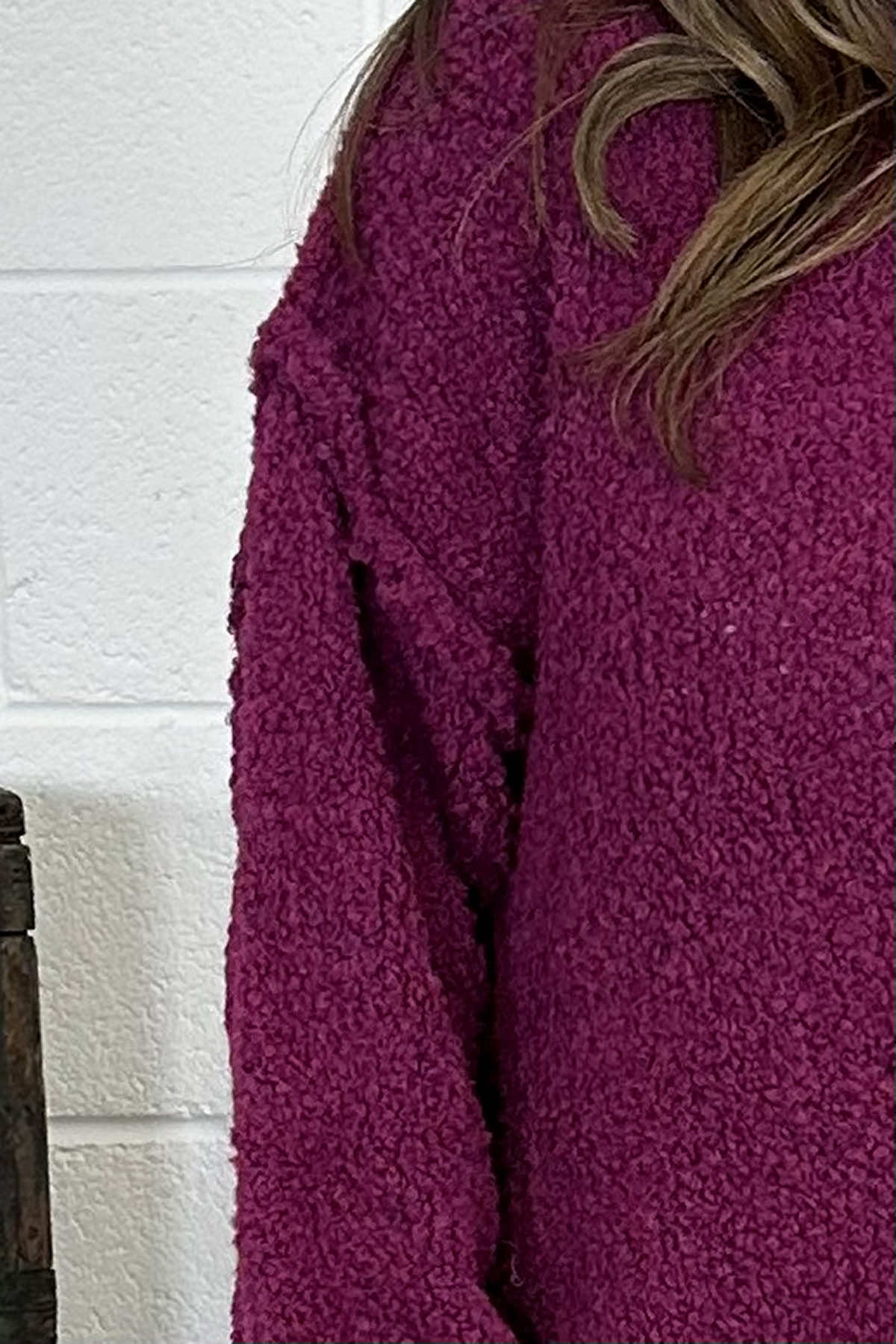 Prue Seam Detail Jumper Berry