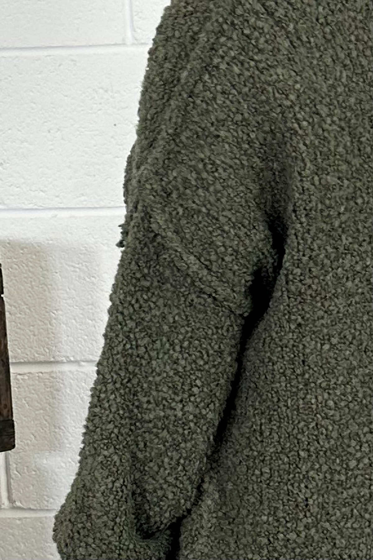 Prue Seam Detail Jumper Khaki