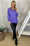 Hilma Pocket Top Purple