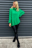 Rachel Polo Neck Knitted Jumper Emerald