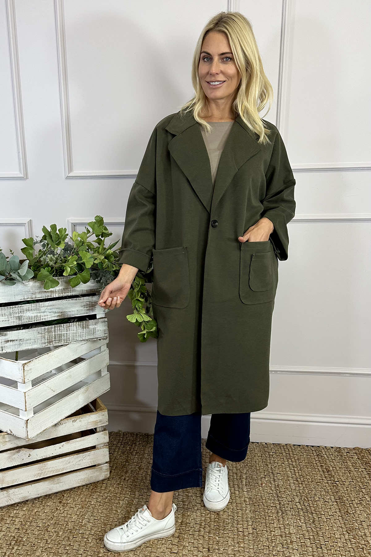 Sloane Coat Khaki