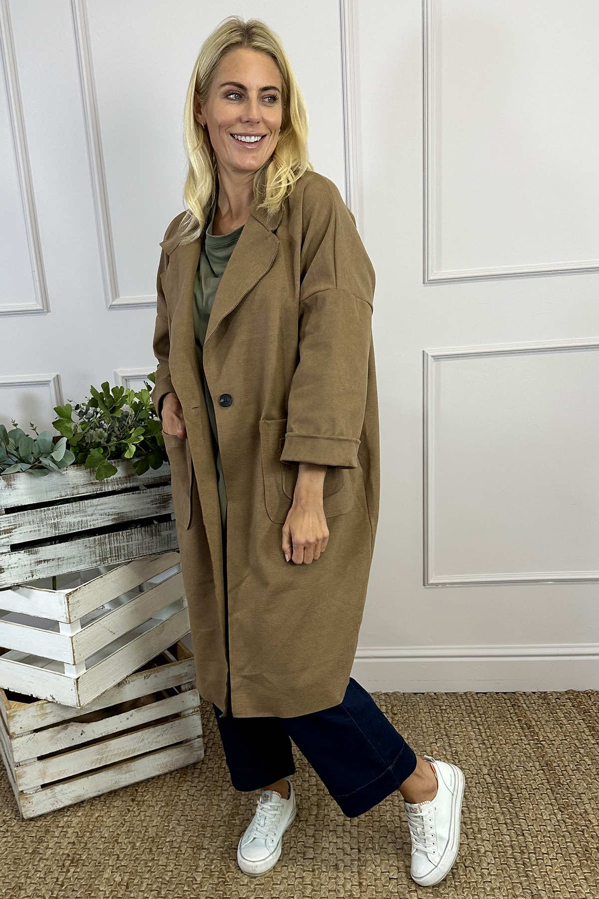 Sloane Coat Camel