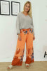 Aksana Wide Leg Trousers Orange