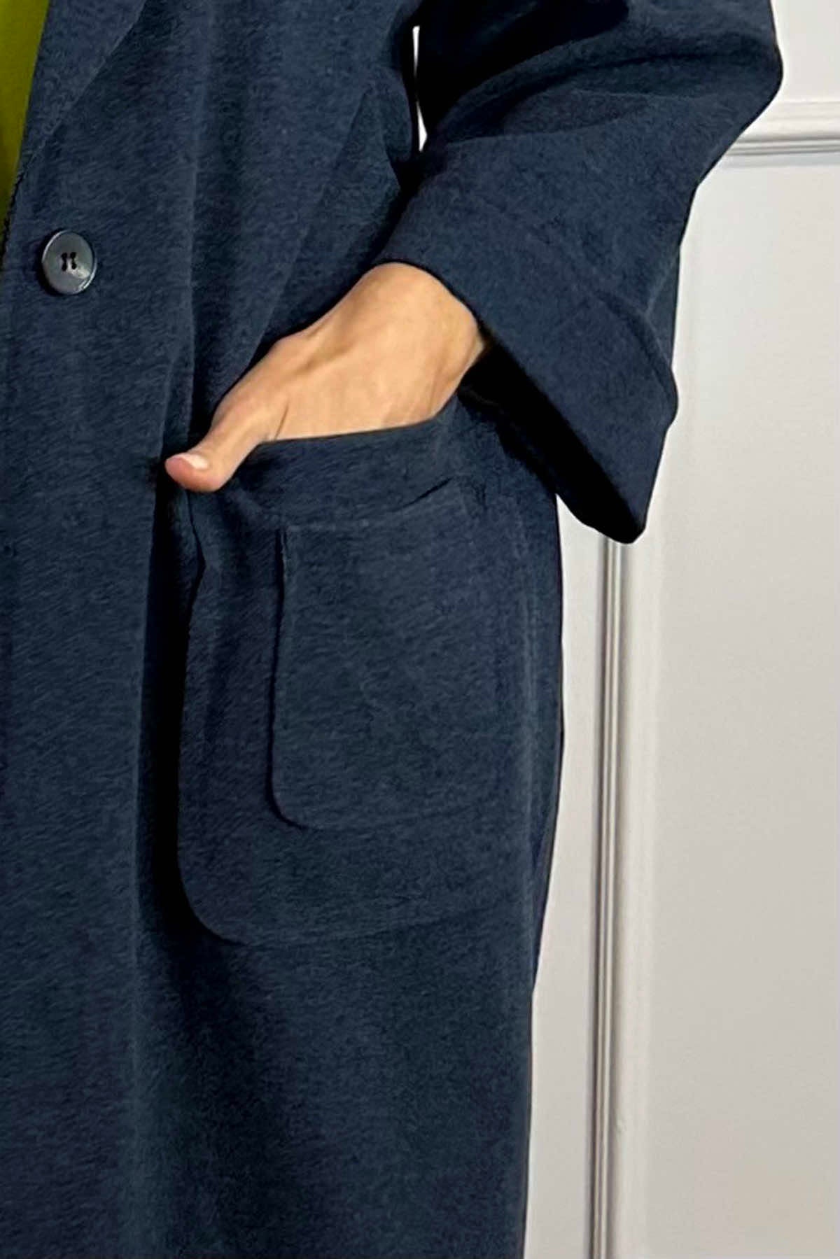 Sloane Coat Navy