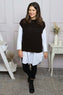 Clancy Boucle Tank Top Cocoa