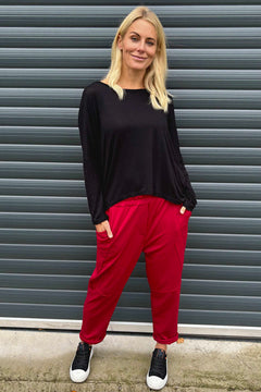 Jette Trousers Red