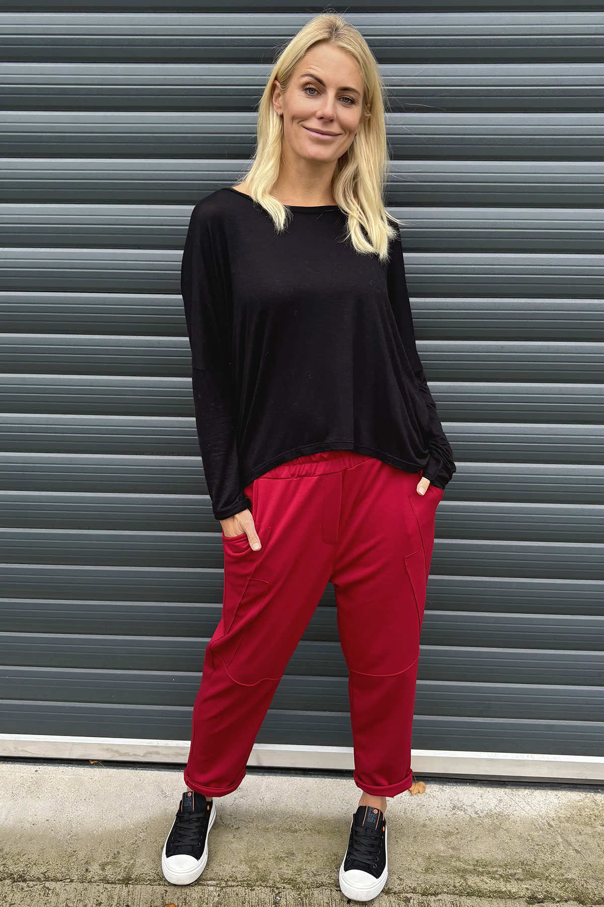 Jette Trousers Red