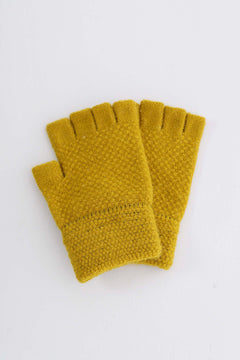 Texture Fingerless Gloves | Women’s Fingerless Gloves Moss