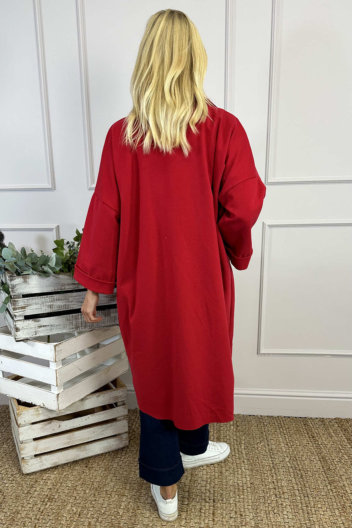 Sloane Coat Red