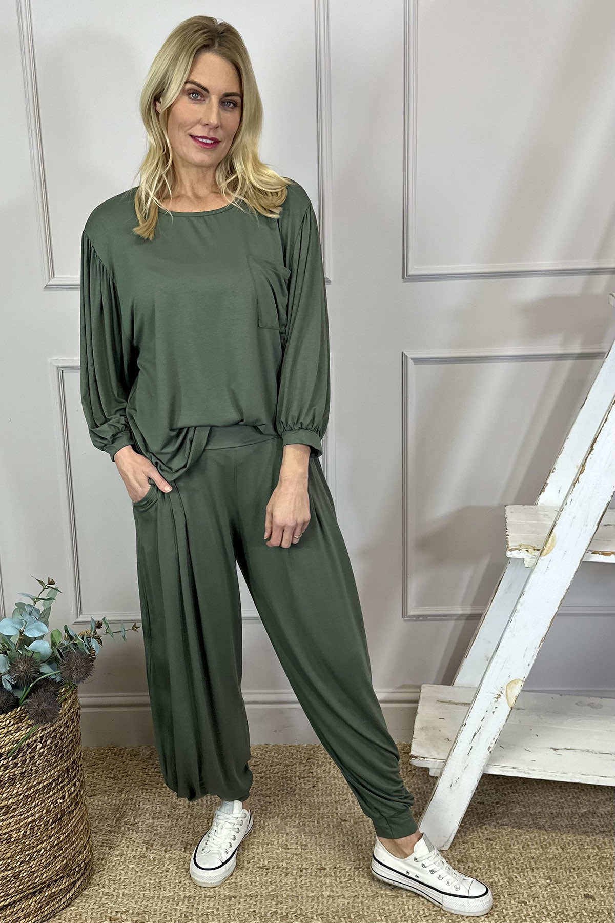 Alissa Trousers Khaki