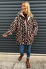 Indiana Leopard Print Cotton Jacket Camel