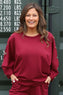 Lesley Button Top Wine