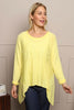 Nice Knit Top Yellow