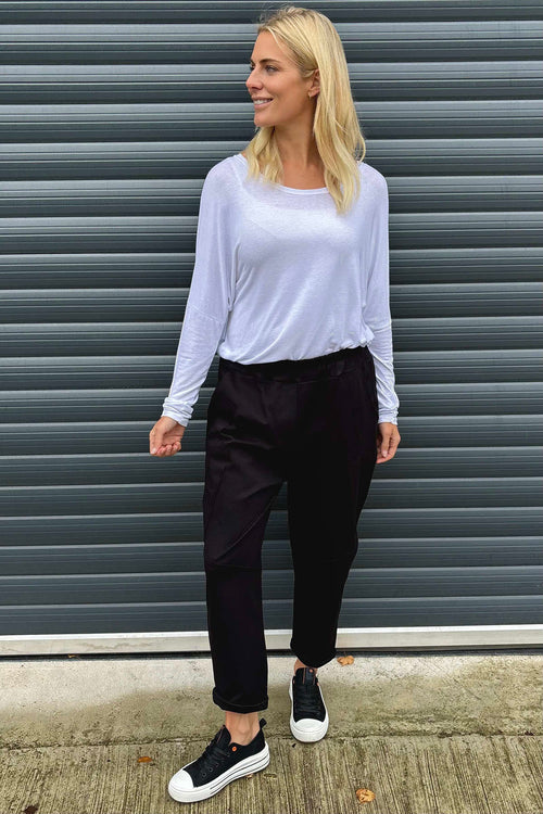 Jette Trousers Navy - Image 3