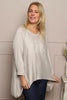Nice Knit Top Stone