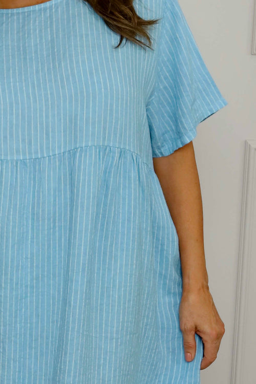 Made In Italy Ellora Stripe Linen Dress | Kit and Kaboodal Made In Italy Ellora Stripe Linen Dress | Kit and Kaboodal