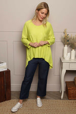 Nice Knit Top Lime Lime - Nice Knit Top Lime