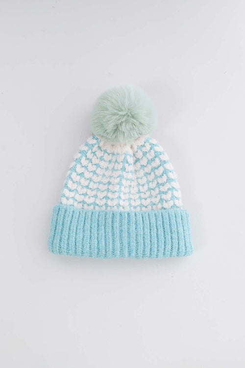 Vivienne Bobble Hat Mint - Image 2