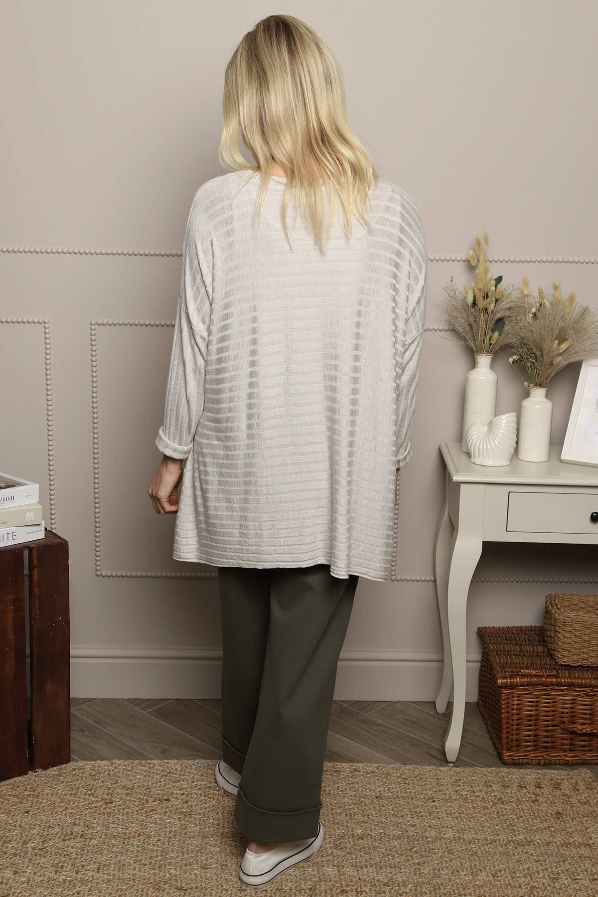 Allissa Knit Top Stone