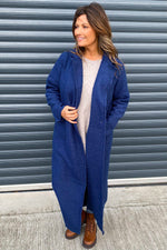 Lexie Boucle Coat Blue Blue - Lexie Boucle Coat Blue