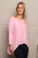 Allissa Knit Top Pink Pink - Allissa Knit Top Pink