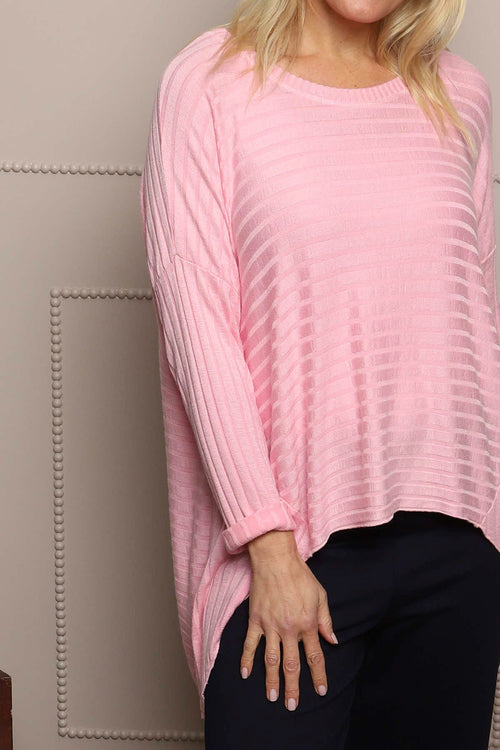 Allissa Knit Top Pink - Image 3